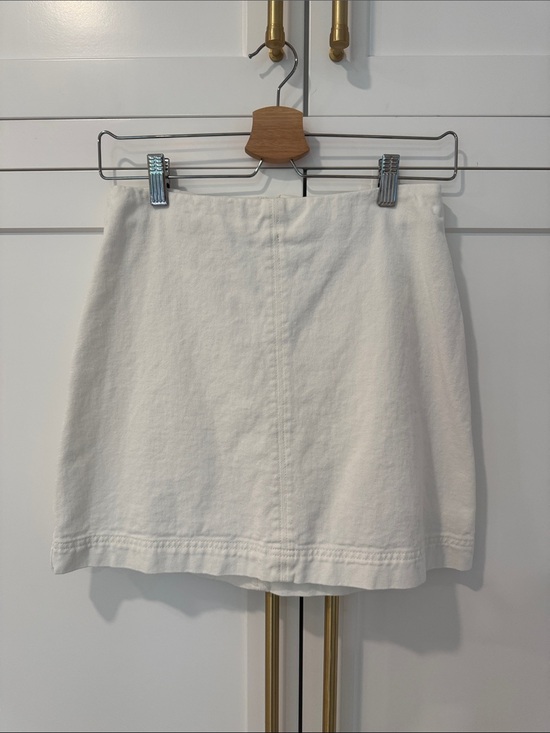 Assembly Label Dresses & Skirts - Classic White Women's Cotton Mini Skirt